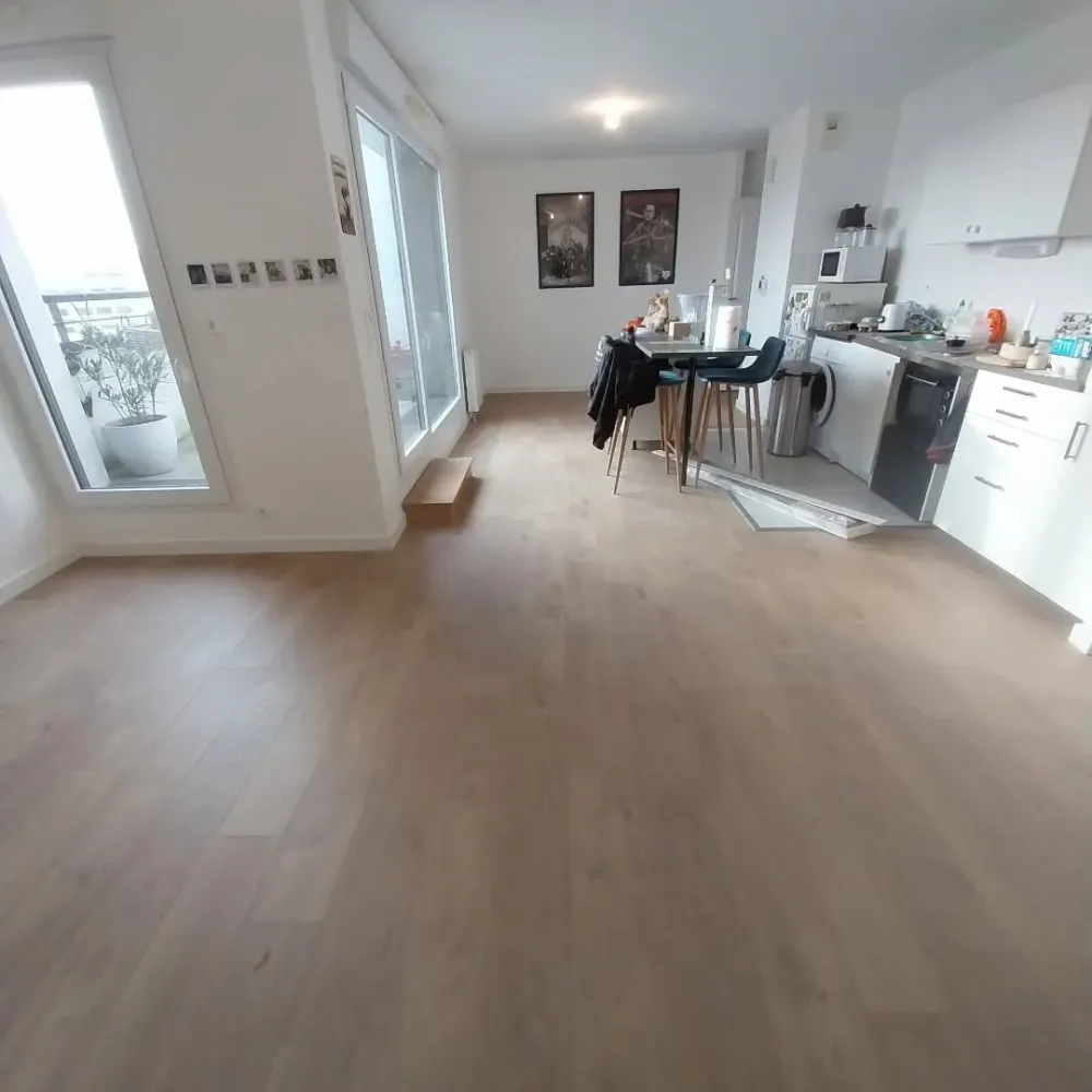 Pose de parquet